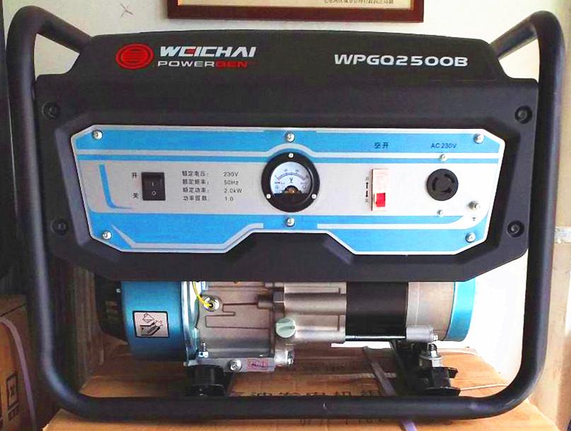 潍柴2KW/2.5KVA汽油发电机组